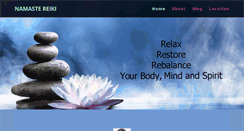 Desktop Screenshot of namastereiki.com